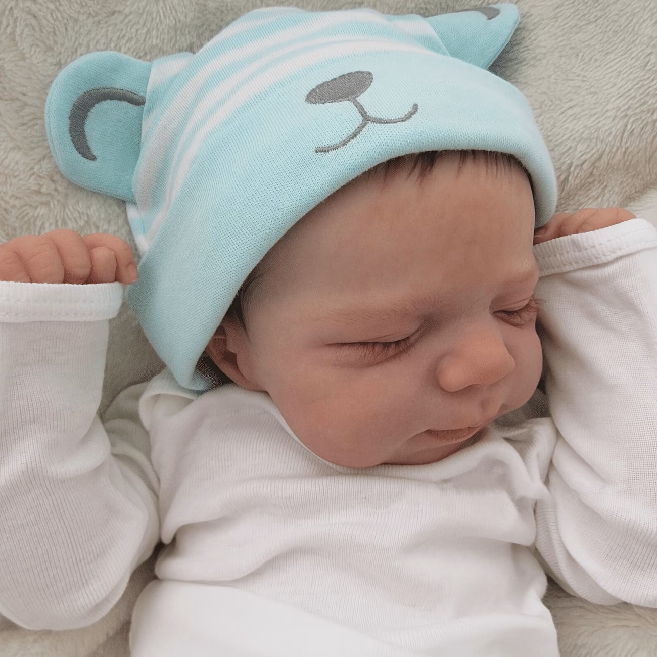 Sleeping Nateo Reborn Doll - Image 5